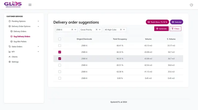 Captura de Order-to-Delivery: sugerencias de órdenes de entrega
